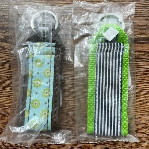 Thirty one Key Fobs. 1st One is Cool Lime Ditzy. 2nd One is Newport Stripe. NWT - Picture 1 of 5